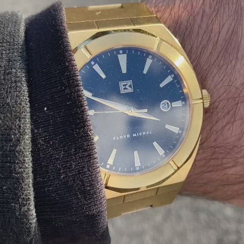 Aventurine Gold Automatic Stainless Steel