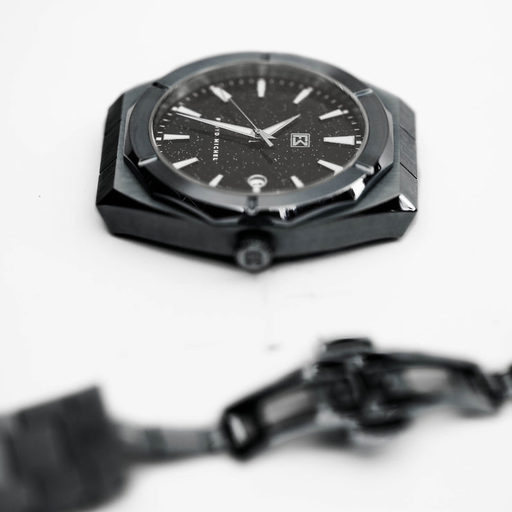 Aventurine Black Automatic Stainless Steel - Floyd Michel