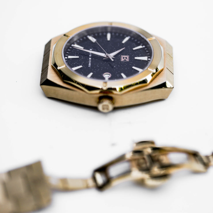 Aventurine Gold Automatic Stainless Steel - Floyd Michel